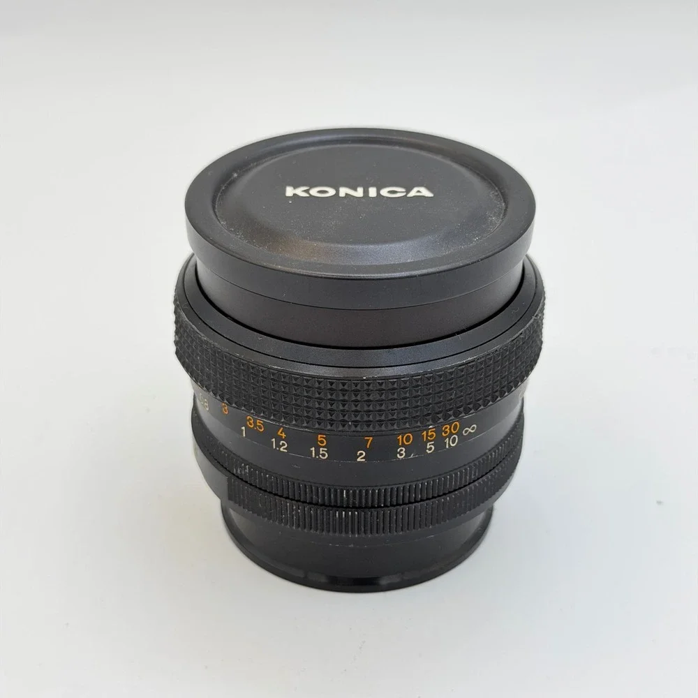 Konica Hexanon AR 50mm f1.4 Vintage Prime Lens for Repair Fungus Haze Japan